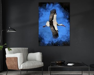Ooievaarsvogel kunst # ooievaar