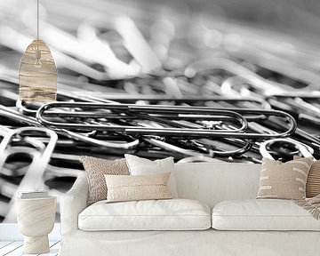 Paperclip kunst voor je thuiskantoor. van Christa Stroo fotografie
