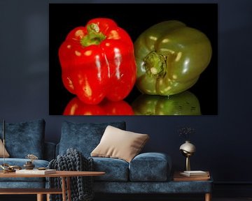 Still life Peppers by Brian Morgan
