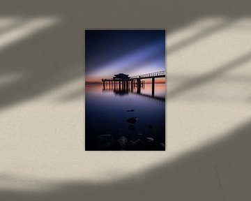 Der Sonnenaufgang Timmendorfer Strand von Marc-Sven Kirsch