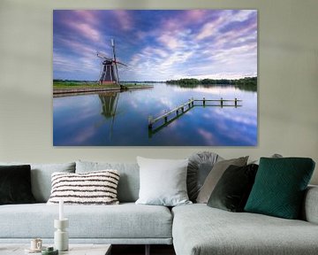 Windmill the helper au lac Paterswoldsemeer sur Marcel van den Bos