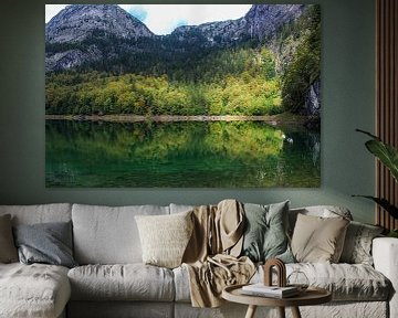 Gosau meer in Oostenrijk van Linda Herfs