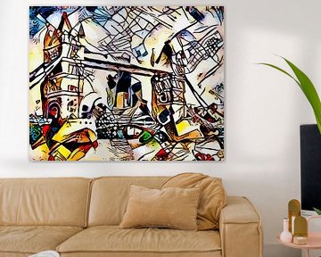 Kandinsky ontmoet Londen 5 van zam art