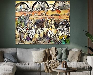 Kandinsky ontmoet Parijs 5 van zam art
