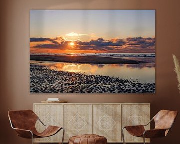 Zonsondergang in Noordwijk