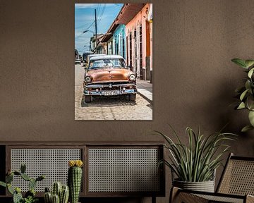 Klassieke auto in Cuba