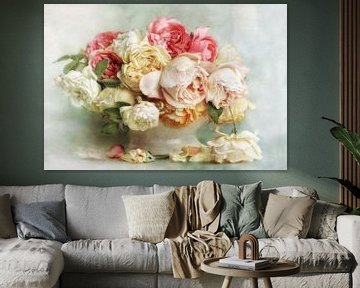 Flower Romantic - roses fines sur Lizzy Pe