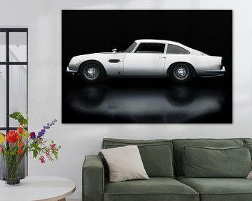 Aston Martin DB5 Lateral View by Jan Keteleer