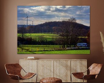 Haarlandschap 1 van Edgar Schermaul