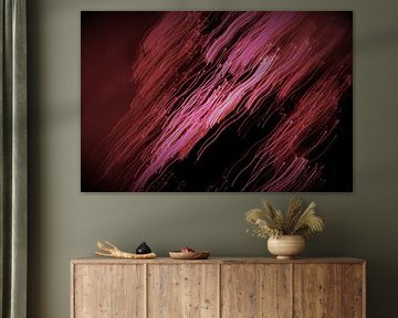 pluie d'étoiles filantes violettes sur Inge Heathfield