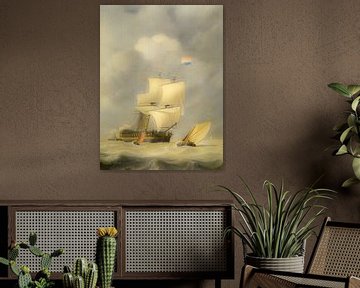 three ships old masters by Geertjan Plooijer