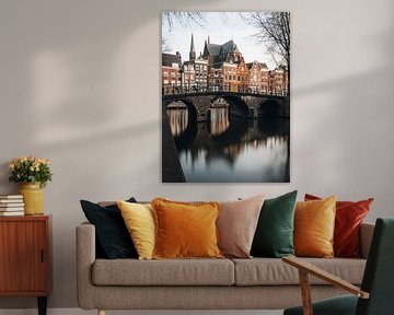 Amsterdam Leidsegracht mit Herengracht von Lorena Cirstea