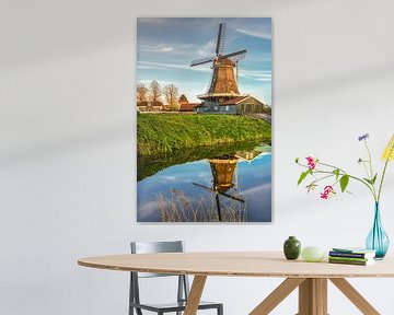 Bolwerksmolen in Deventer, Netherlands by Adelheid Smitt