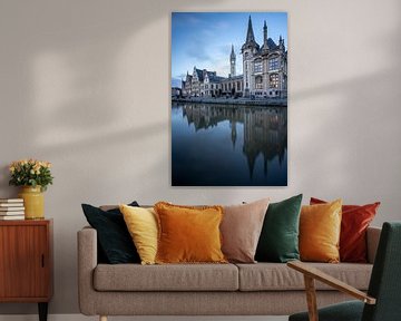 Ghent reflection 5 by Albert Mendelewski