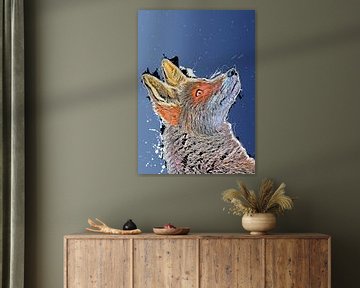 Fuchs Tiere Kunst #Fuchs #Tiere von JBJart Justyna Jaszke