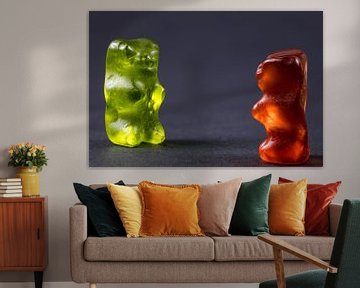 wine gum gummi bears by VIDEOMUNDUM