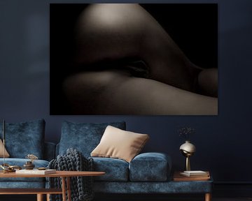 Artistiek Naakt van een Vagina en Billen Bodyscape van Art By Dominic
