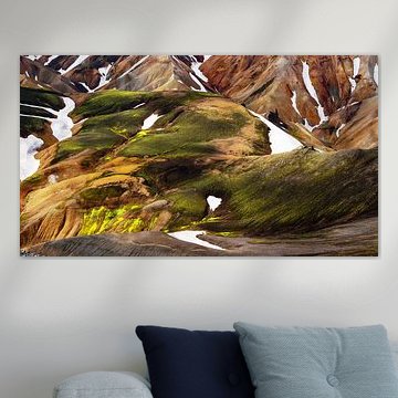 Paysage volcanique Islande