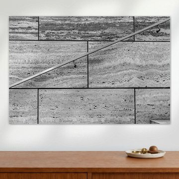 Stairs with marble and stainless steel (SW)