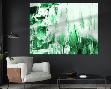 Résumé en vert et blanc I