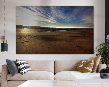 Early morning on the beach of Zoutelande by MSP Canvas