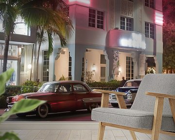 Miami Beach - Oldtimer in de Art Deco wijk