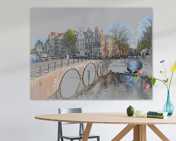 Amsterdam, keizersgracht. van C. Wold