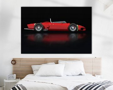 Ferrari 156 Haifischnase Seitliche Ansicht