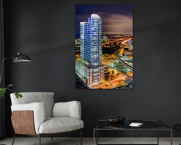 Infinity Brickell la nuit sur Mark den Hartog