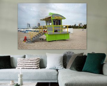 Miami Beach (Florida) - Badmeesterhut van t.ART