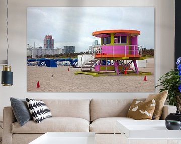 Miami Beach (Florida) - Lifeguard cabin by t.ART