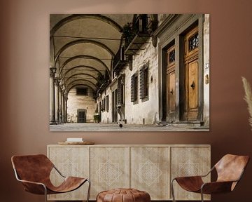 Loggia dei Servi di Maria " in Florence by René Weijers