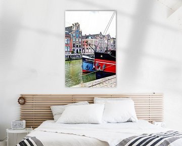 Dordrecht Wolwevershaven met de Willem-Marie Nederland van Hendrik-Jan Kornelis