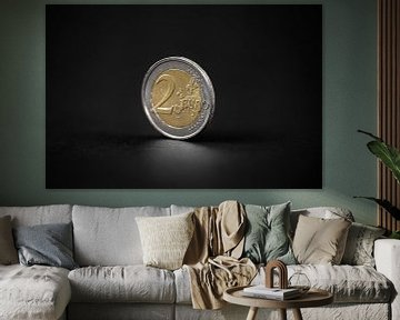 Zwei-Euro-Münze von VIDEOMUNDUM