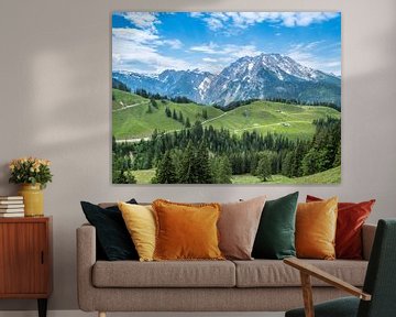Blick auf den Watzmann in den Berchtesgadener Alpen von Animaflora PicsStock