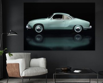 Volkswagen Karmann Ghia Zijaanzicht van Jan Keteleer