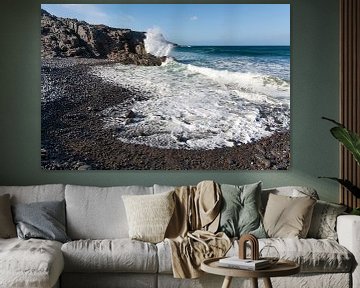 Beach near Puertito de los Molinos on Fuerteventura by Peter de Kievith Fotografie