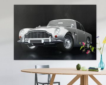 Aston Martin DB5 three-quarter view by Jan Keteleer