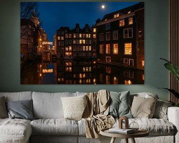 Amsterdam Oudezijds Voorburgwal van FotoBob