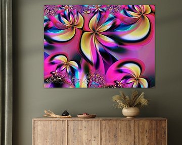 Switsch et Flower 11 sur Claudia Gründler