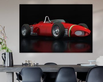 Ferrari 156 Shark Nose three-quarter view by Jan Keteleer