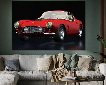 Ferrari 250 GT SWB Berlinetta three-quarter view by Jan Keteleer