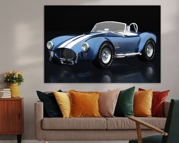 Ford AC Cobra 427 Shelby three-quarter view by Jan Keteleer