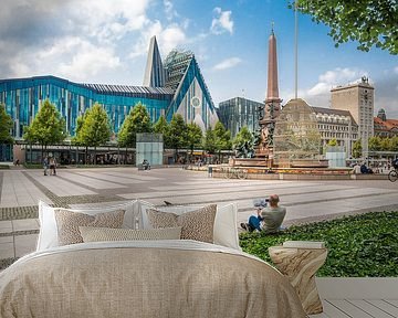 Panorama from Augustusplatz in Leipzig by Animaflora PicsStock