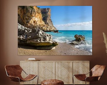 Beach, Sun and Mediterranean Sea - Cala Moraig 2 by Adriana Mueller