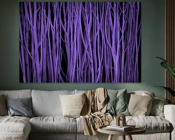 Purple wood by Martine Affre Eisenlohr