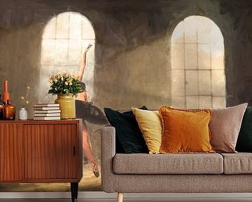 Geschilderd Urbex Ballet