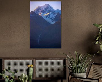 Zonsopkomst Mount Tasman, Nieuw Zeeland van Henk Meijer Photography