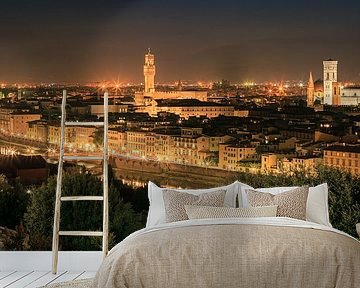 Panoramablick auf Florenz, Italien von Henk Meijer Photography