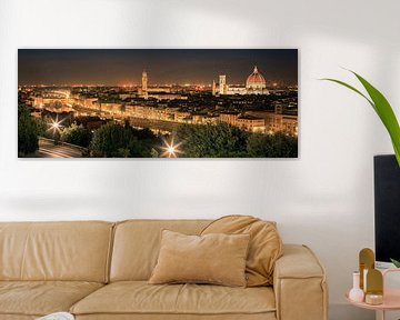 Panoramic view of Florence, Italy by Henk Meijer Photography